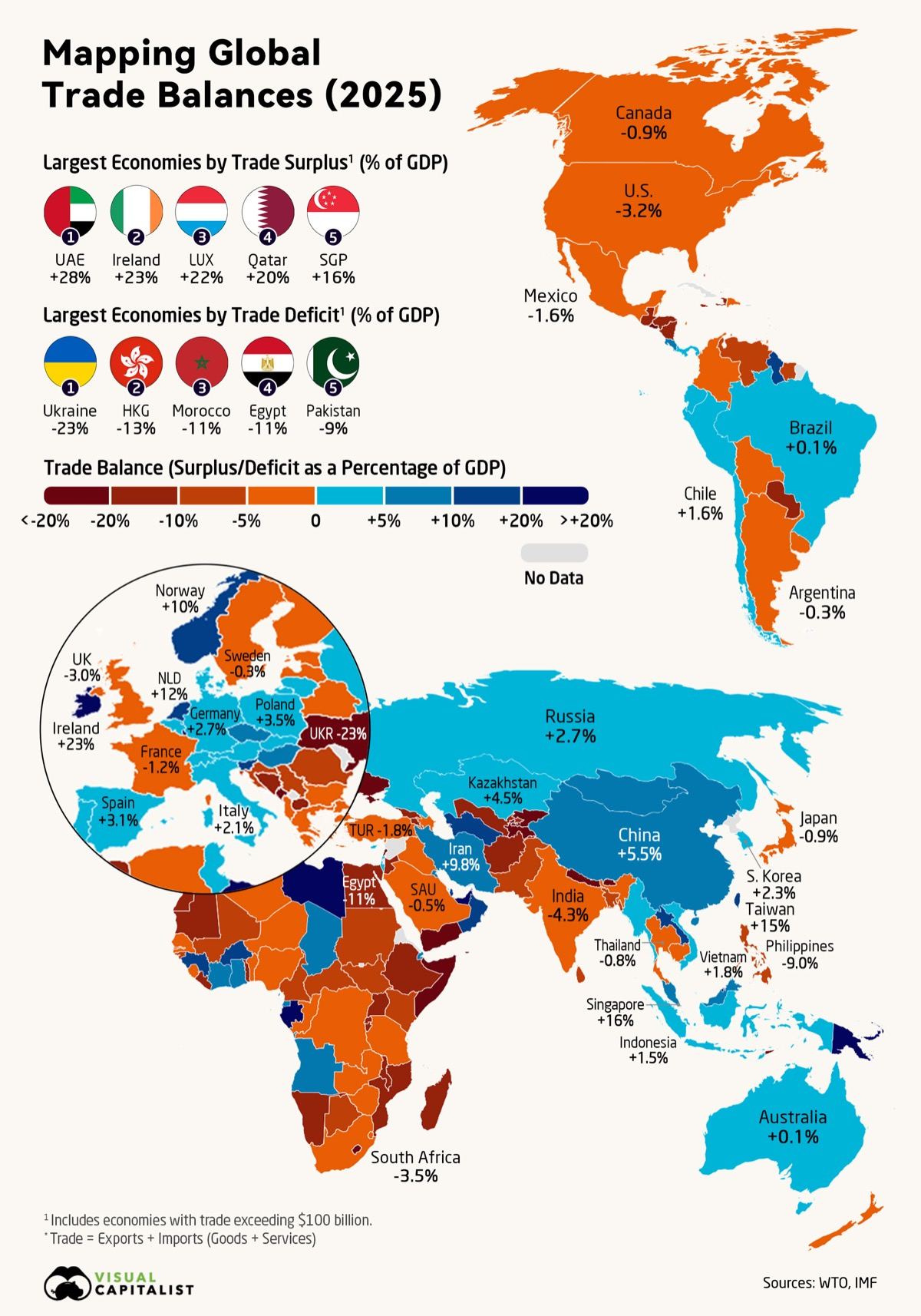 The surplus map, 2025 edition.
