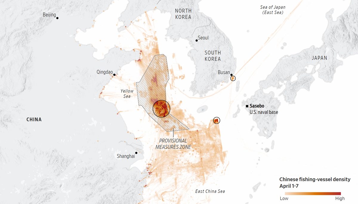 China is gaining power in contested waters
