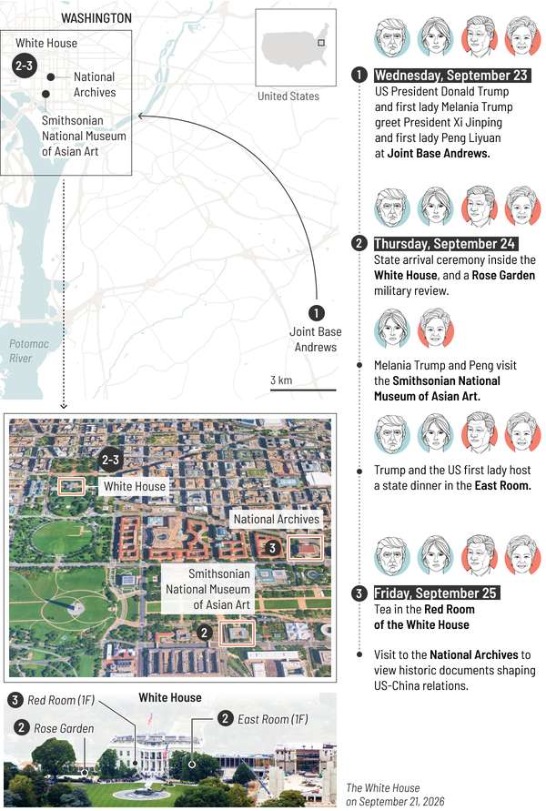 Forty-two hours in Washington, mapped