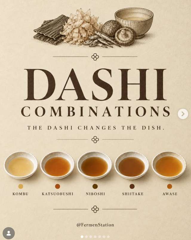 The dashi changes the dish