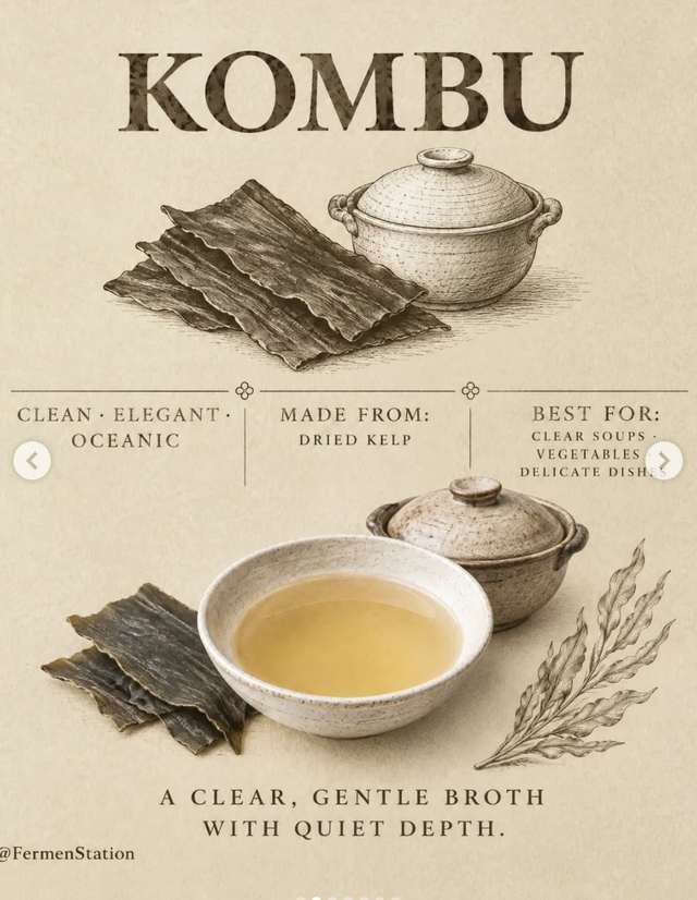 Dashi, week one: kombu